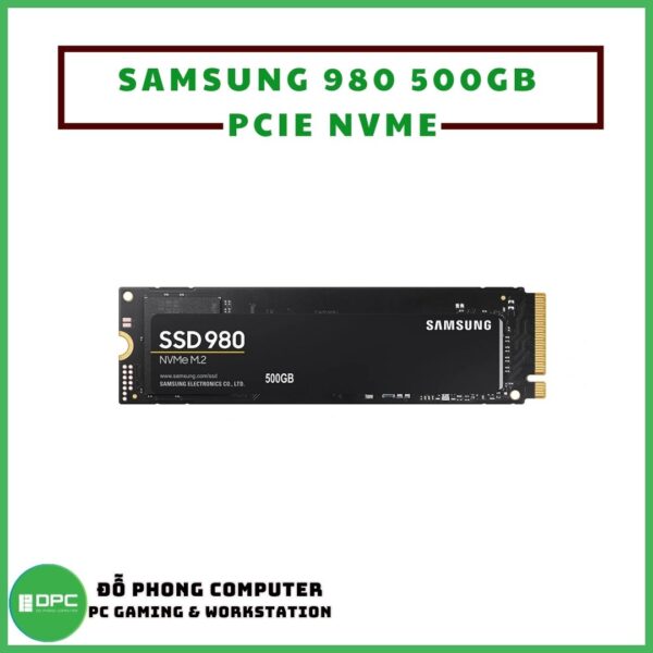 Samsung 980 500GB PCIe NVMe