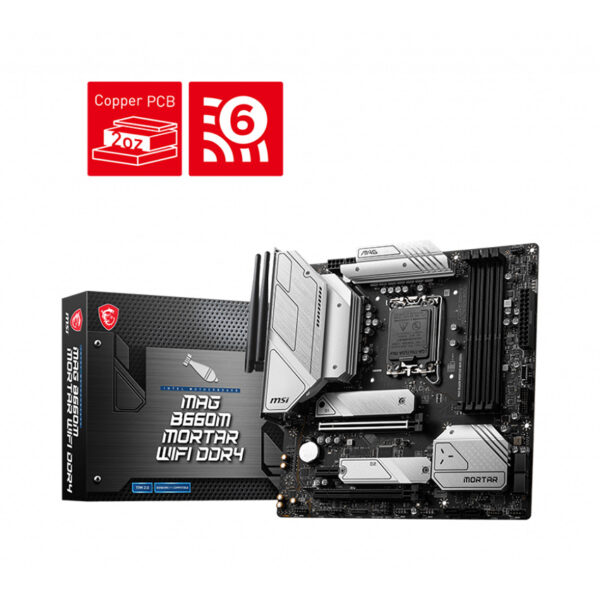 63415 mainboard msi mag b660m mortar wifi ddr4 01