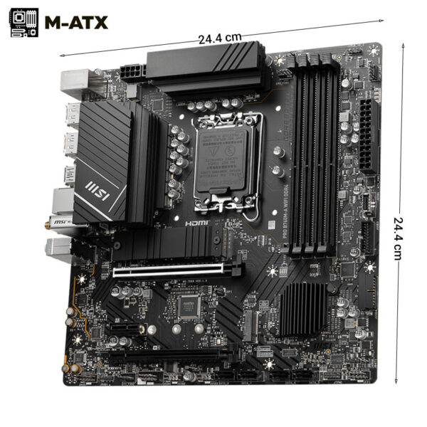 69774 mainboard msi pro b760m a wifi ddr4 5