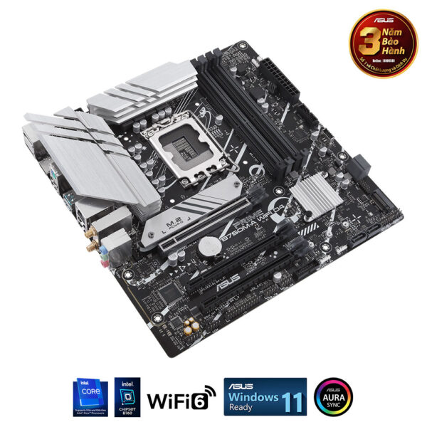 69819 mainboard asus prime b760m a wifi d4 4