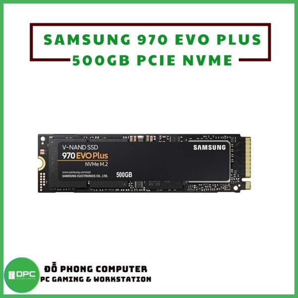 Samsung 970 EVO Plus 500GB PCIe NVMe