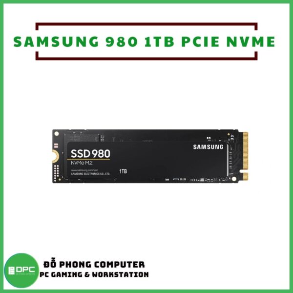 Samsung 980 1TB PCIe NVMe