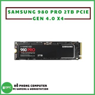 Samsung 980 Pro 2TB PCIe Gen 4.0 x4 NVMe