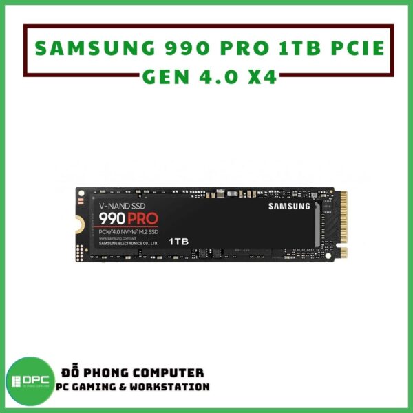 Samsung 990 Pro 1TB PCIe Gen 4.0 x4 NVMe