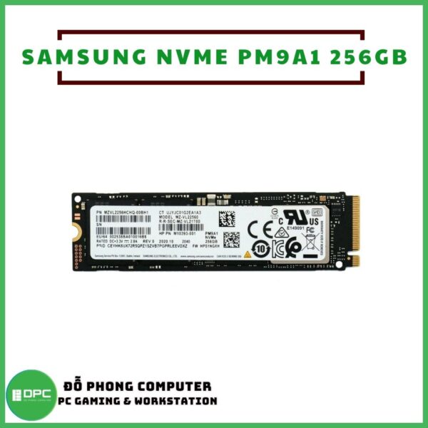 Samsung NVMe PM9A1 256GB