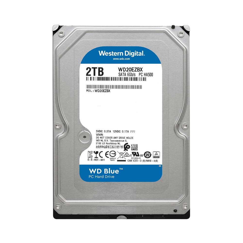 hdd wd blue 2tb 3 5 inch sata iii 256mb cache 7200rpm wd20ezbx 1