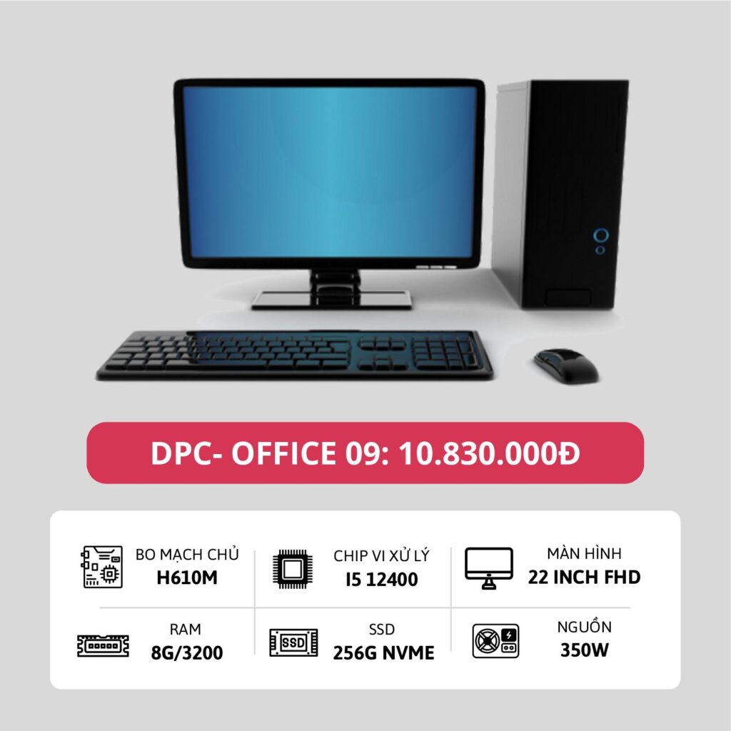 Bộ máy CPU i5 12400