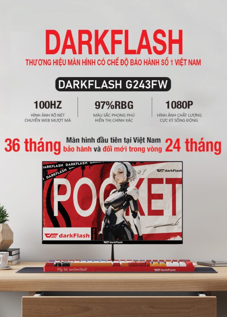 MÀN HÌNH DARKFLASH G243FW