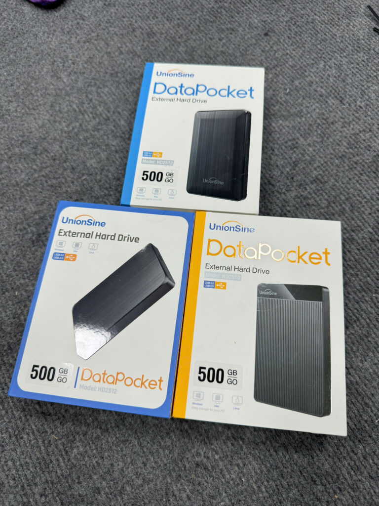 BOX UNIONSINE DATAPOCKET 500GB