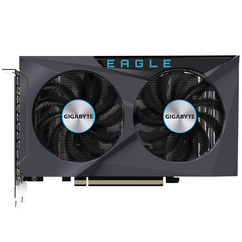 White Radeon Rx 6500 Card màn hình Gigabyte Radeon RX 6500 XT EAGLE (4GB/ GDDR6/ 64 bit ...